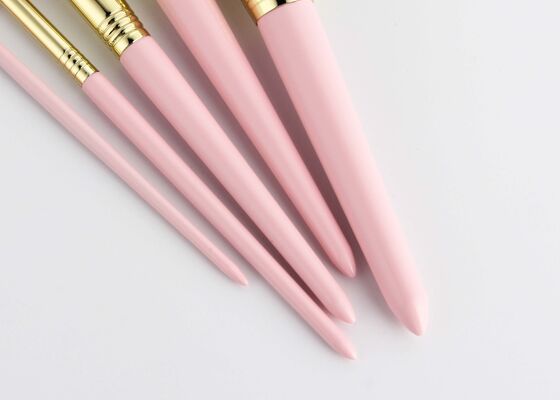 Vonira 뷰티 앵글 버퍼 파운데이션 브러쉬, 비건 크루얼티 프리 타클론 합성모 및 재활용 가능한 자작나무 나무 손잡이