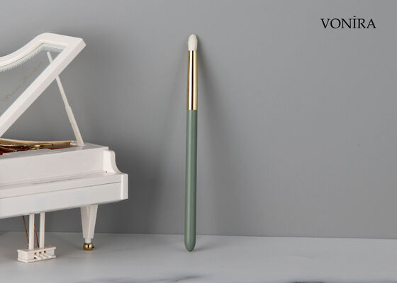 보니라 맞춤형 도매자원 흰 염소발 메이크업 눈 연필 브러쉬 개인 레이블 서비스